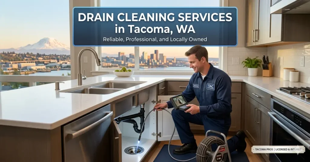 Drain Cleaning Tacoma: What’s Really Clogging Your Drains and How to Fix It for Good